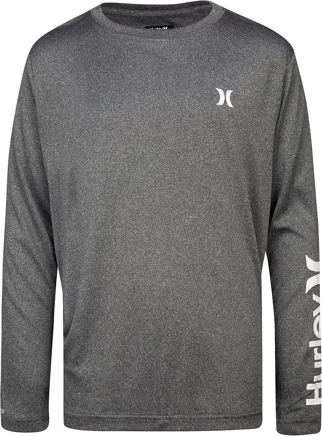 Hurley Boys' Long Sleeve UPF 50  Rash Guard Swim Shirt