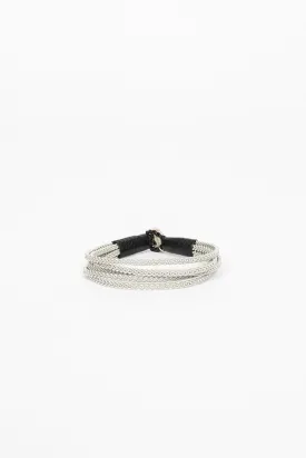 Katarina Flat Black Bracelet