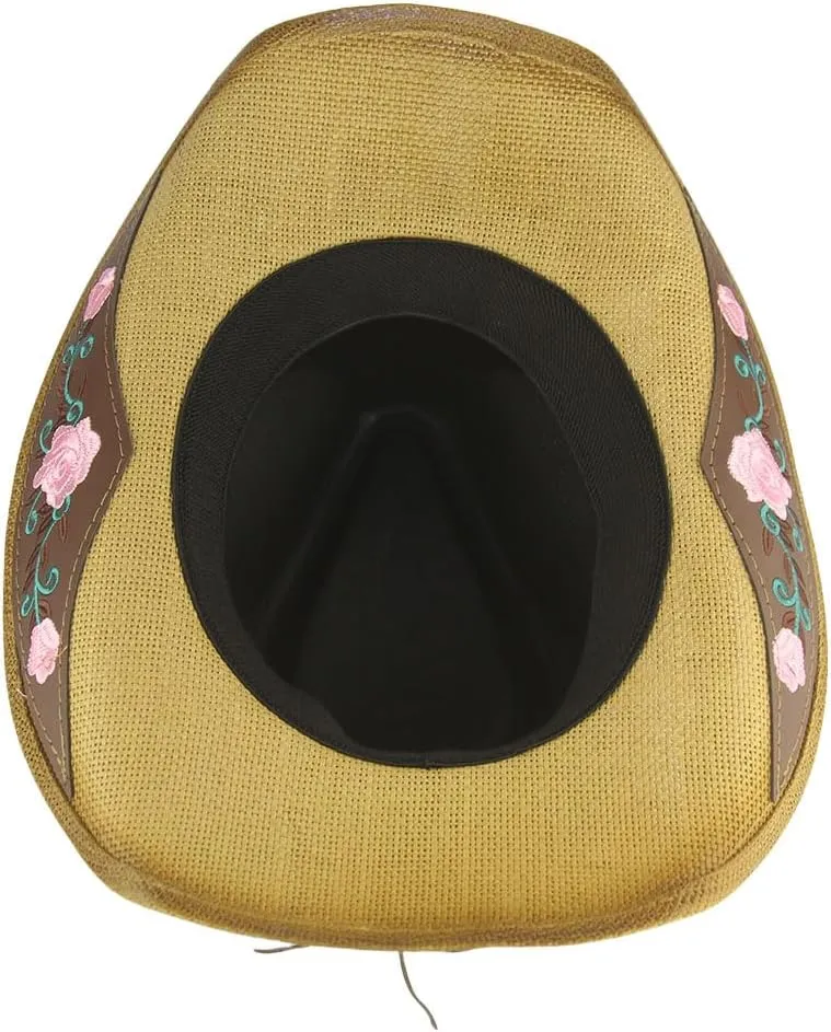 Men's & Women's Western Style Cowboy/Cowgirl Straw Hat