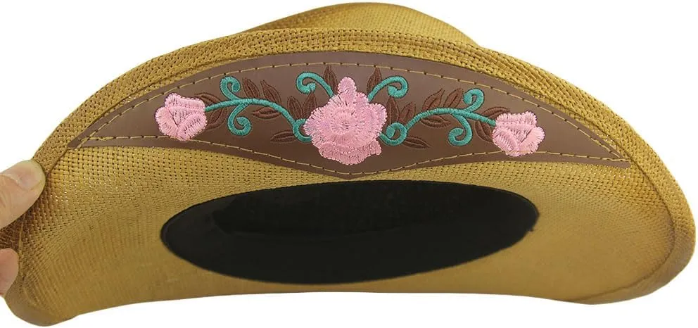 Men's & Women's Western Style Cowboy/Cowgirl Straw Hat