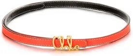 Skinny Black White Belt for Women Gold Leather Buckle Belt Trendy Thin Belts for Jeans Pants Dresses