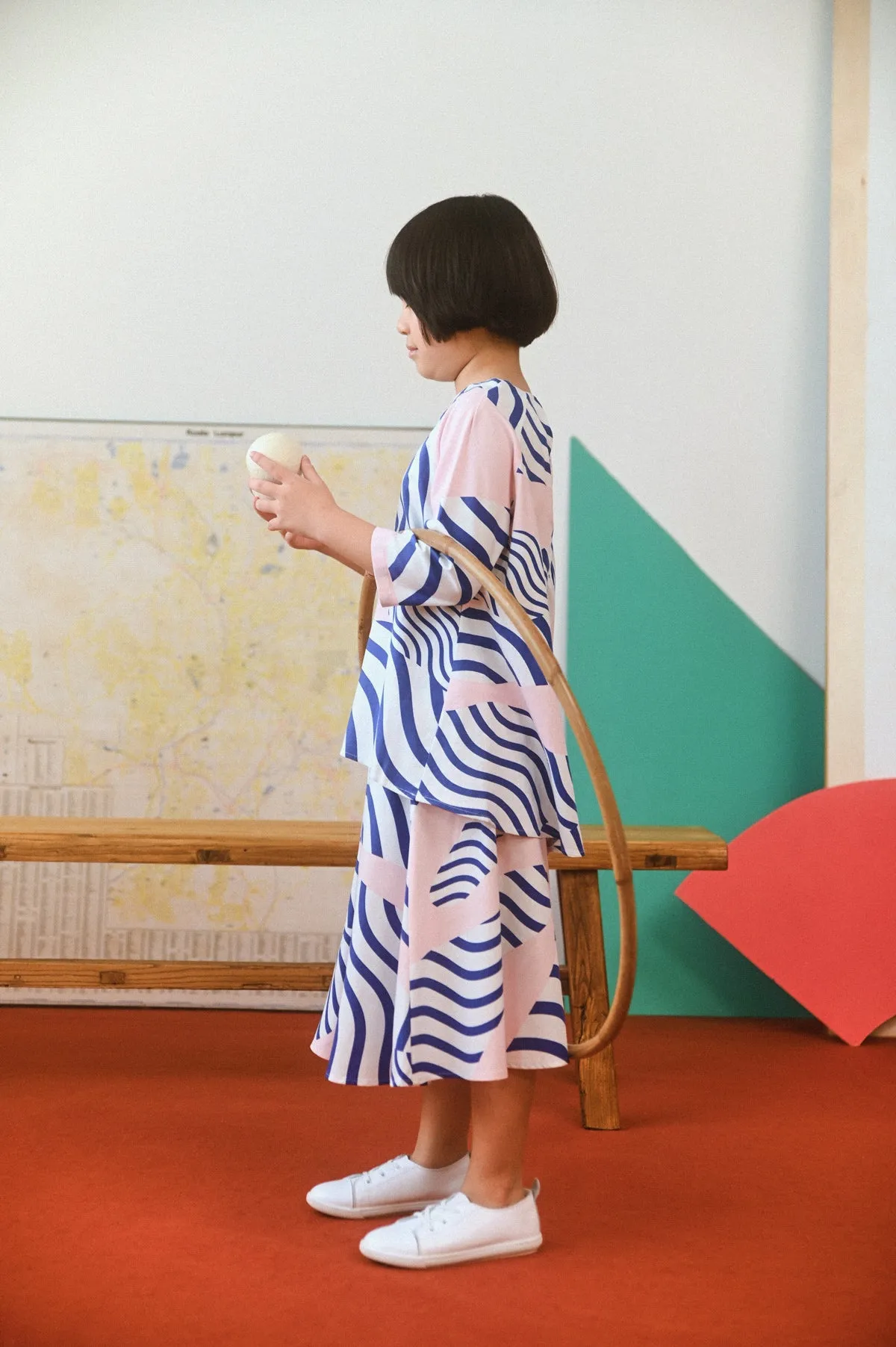 The Champions Raglan Blouse - Journey